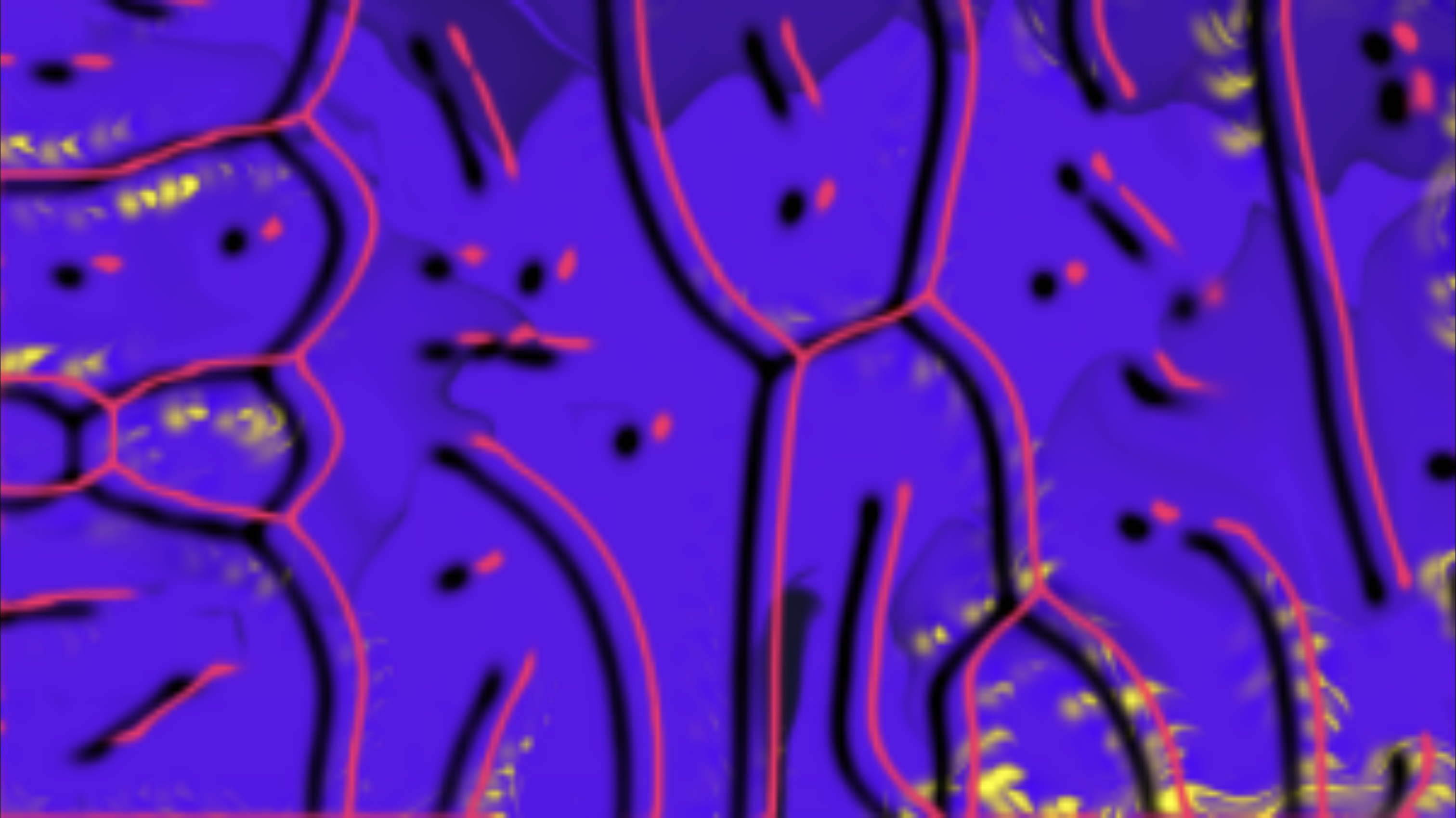 Full-screen music-reactive visual output from Vibe Visualizer